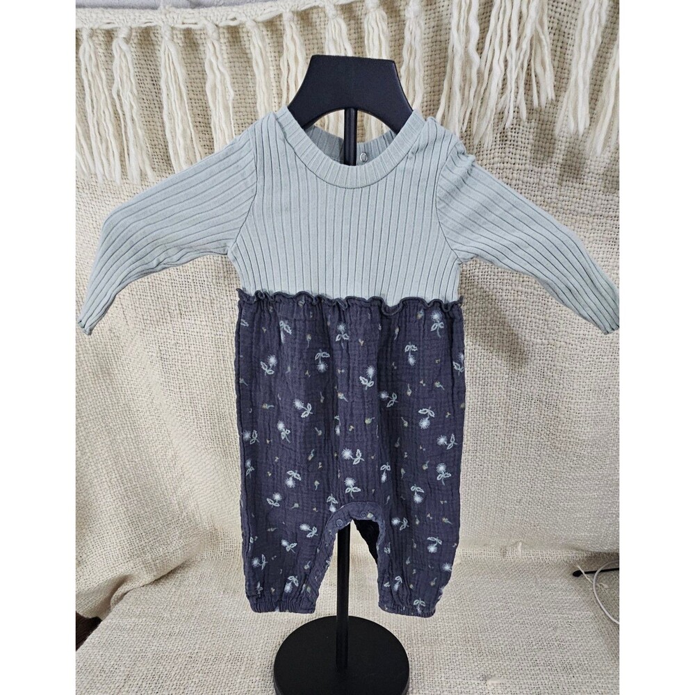 Grayson Mini Flower Print Romper Size 6-9 mths